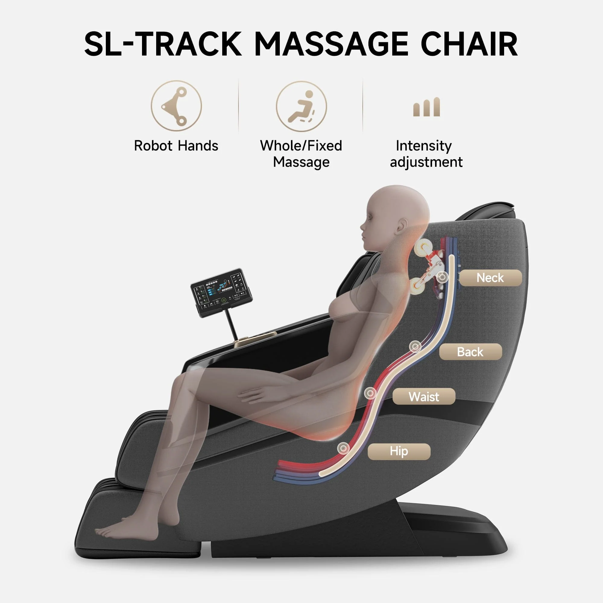 Real Relax Favor-27 SL Track Massage Chair